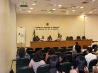 Dr. Kleber e Dra. Lisieux com os palentrantes, Dr. Ricardo Vianna e Dra. Simone Coelho