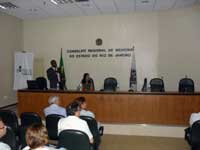 Dr. Kleber e Dra. Lisieux com os palentrantes, Dr. Ricardo Vianna e Dra. Simone Coelho